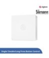 GloboStar® 80047 SONOFF SNZB-01-R3 - Zigbee Wireless 3 Way Touch Button Switch